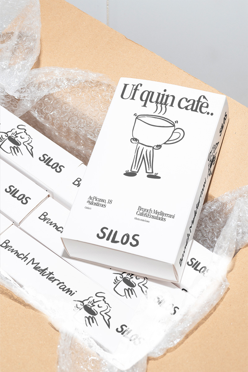 Visuels « Silos Brunch Mediterrani » — conception graphique par Indigo Estudio Mallorca