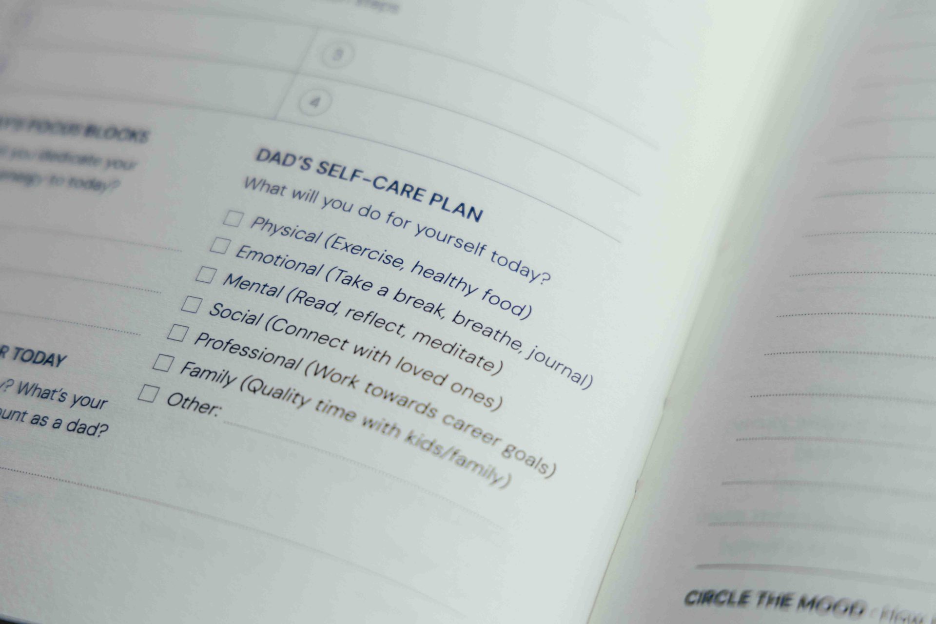 Hardcover-Einband von „Dad's Journal“ – Grafikdesign von Indigo Estudio