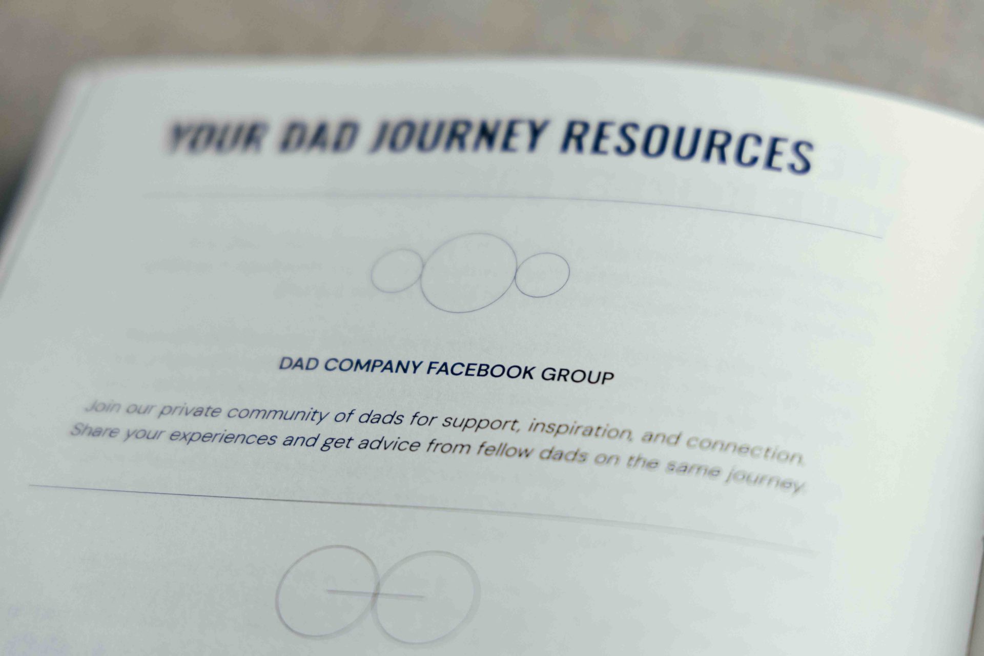 Illustrationen und grafische Details „Dad's Journal“ – Indigo Estudio Mallorca