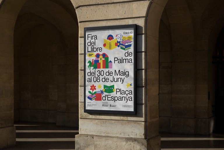 Fira del Llibre de Palma 2025 – Art Direction, Grafikdesign, Layout · Indigo Estudio, Mallorca