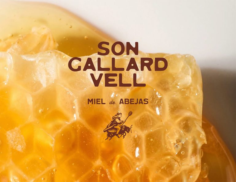 Honig aus Son Gallard Vell – Etikettendesign, Corporate Design, Illustration, Verpackungsdesign, Grafiksystem · Indigo Estudio, Mallorca